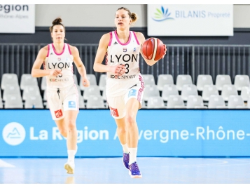 Marine Jphannes a mené Lyon vers la victoire mercredi - Photo : Claire Porcher/Infinity Nine Media