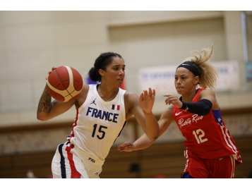 Gabby Williams et les Bleues se sont bien reprises après un premier quart-temps délicat