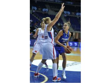 Ana Cata-Chitiga a battu son record de points sous le maillot bleu - Bellenger/IS/FFBB
