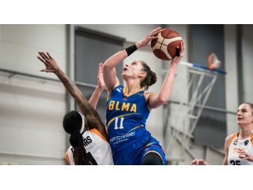 Ana Maria Filip et les Gazelles n'ont laissé aucune chance à Riga - Photo : FIBA