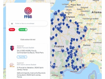 carte trouver un club