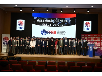 Le comité directeur de la FFBB le 19 décembre dernier lors de l'Assemblée Générale élective 