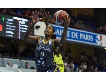 Jacinta Monroe a encore brillé avec Nantes Rezé - Bellenger-Lecocq/IS/FFBB