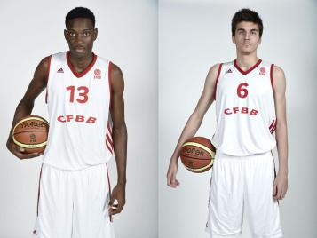 Stéphane Gomabuld et Olivier Cortale ont terminé leur cursus au CFBB - Bellenger/IS/FFBB Stéphane Gomabuld et Olivier Cortale
