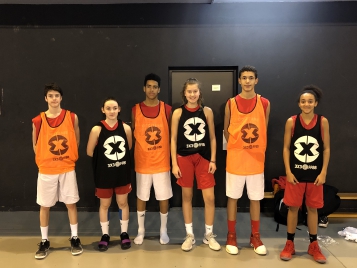 Les vainqueurs du tournoi 3x3 du Pôle Espoirs de Toulouse