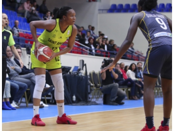 Assitan Koné s'est révélée cette saison avec les Green Girls - Bellenger-Lecocq/IS/FFBB