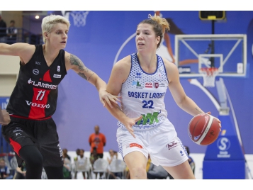 Katherine Plouffe a performé avec Basket Landes (30 d'évaluation) - Bellenger-Lecocq/IS/FFBB