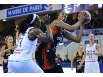 Iliana Rupert (Bourges) a brillé face à Roche Vendée - Bellenger-Lecocq/IS/FFBB