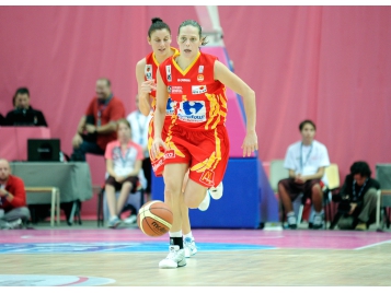 Claire Tomaszewski lors de l'Open LFB 2010 - Bellenger/IS/FFBB