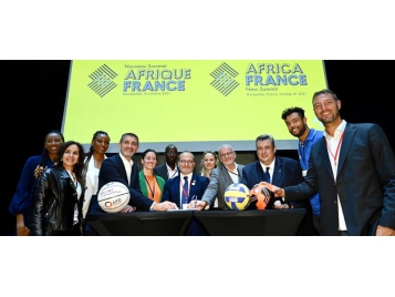 La FFBB était présente à Montpellier vendredi lors du nouveau sommet Afrique France 