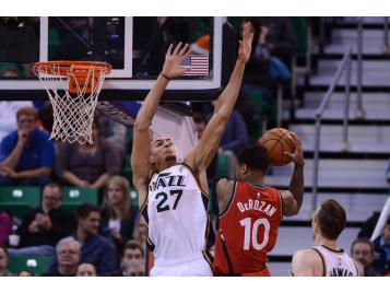 Rudy Gobert et le Jazz égalisent face aux Clippers - Photo : PresseSports Rudy Gobert