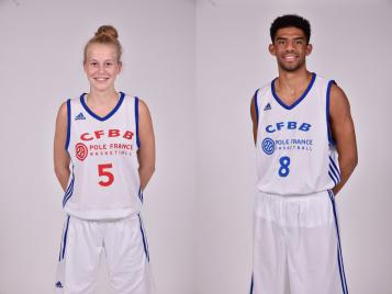 Margaux Fabre jouera à Reims et Bathiste Tchouaffé à Nanterre la saison prochaine Margaux Fabre et Bathiste Tchouaffé