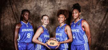 L'équipe de France féminine U18