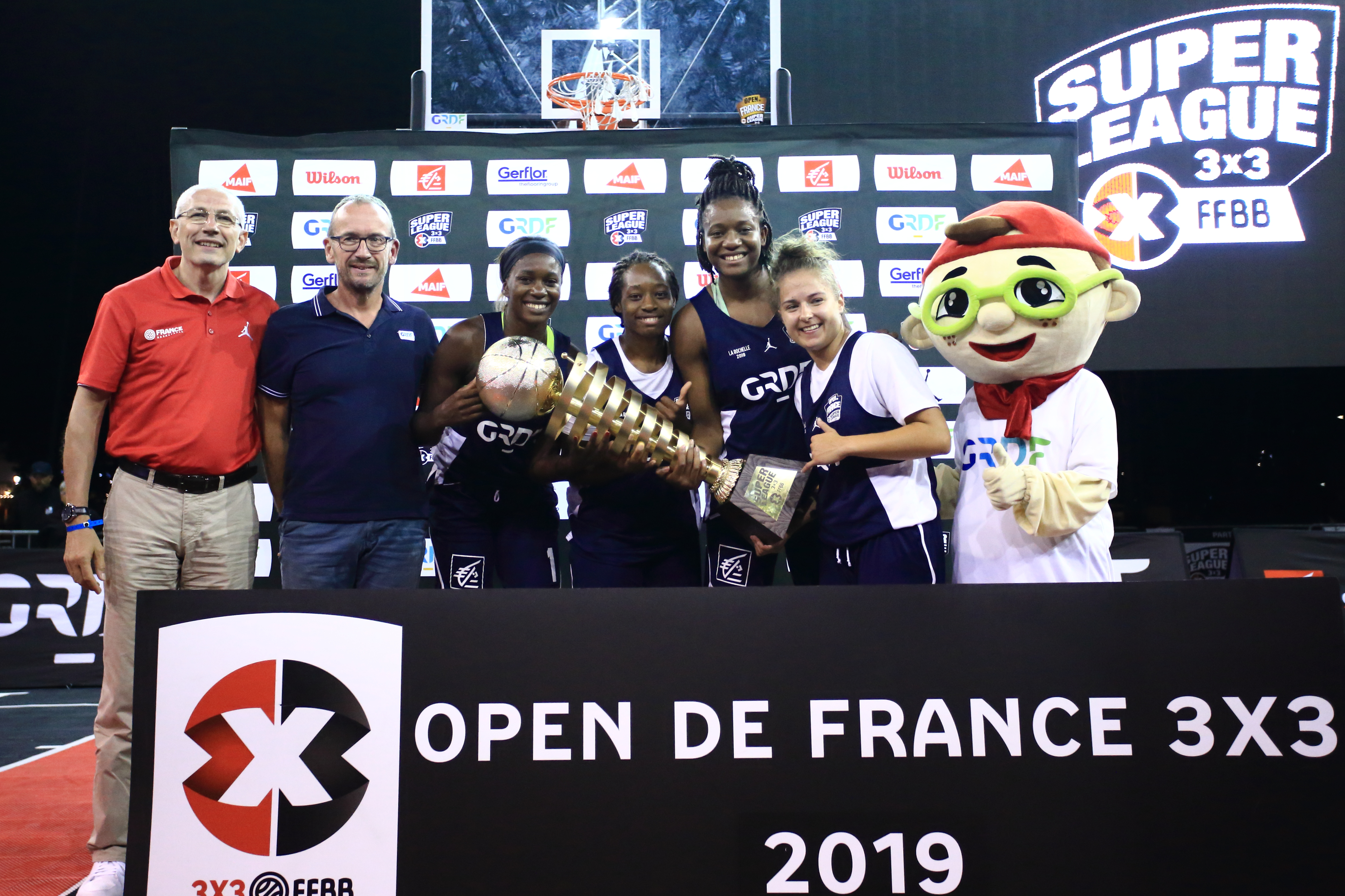 Vainqueures Open de France 2019